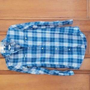 Plaid Aerie Top XS